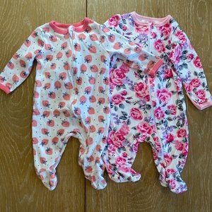 NWOT Spring 0-3 month Sleeper Bundle